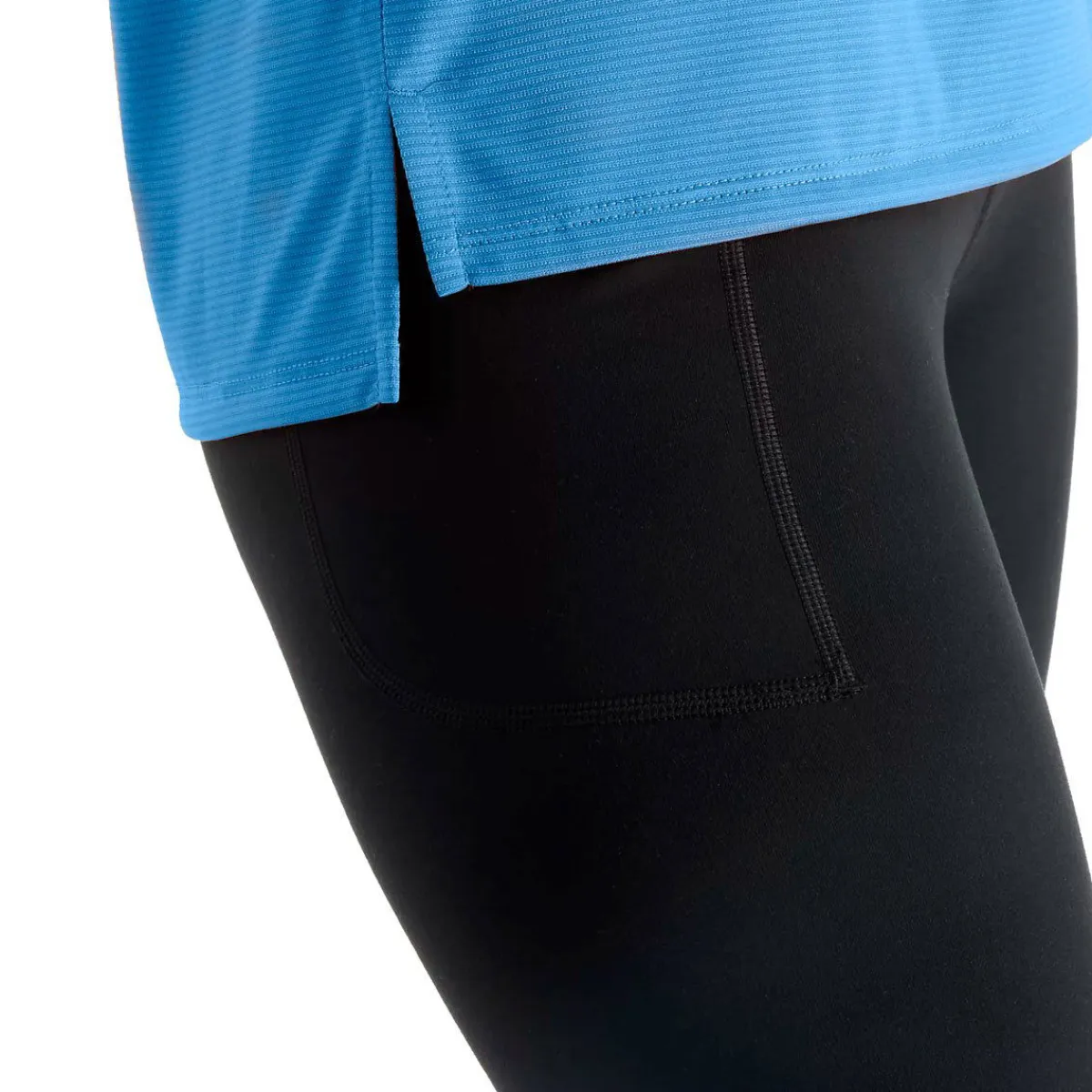 New Balance Træningstøj|Løbetøj-Sport Essentials T-Shirt Dame Blue Agate