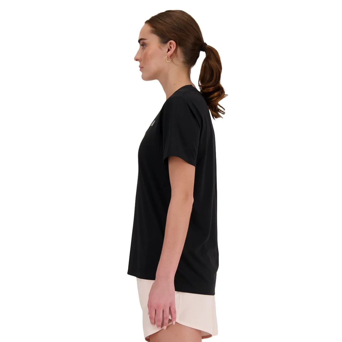 New Balance Træningstøj|Løbetøj-Sport Essentials T-Shirt Dame Black