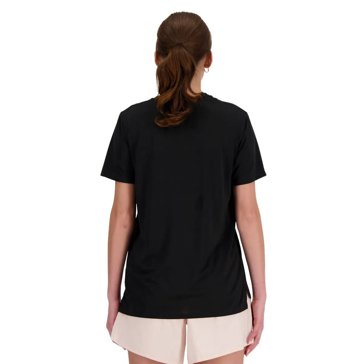 New Balance Træningstøj|Løbetøj-Sport Essentials T-Shirt Dame Black