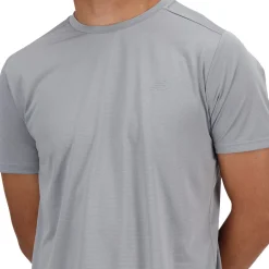 New Balance Træningstøj|Løbetøj-Sport Essentials T-Shirt Herre Grey