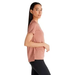 New Balance Træningstøj|Løbetøj-Sport Essentials T-Shirt Dame Sparrow