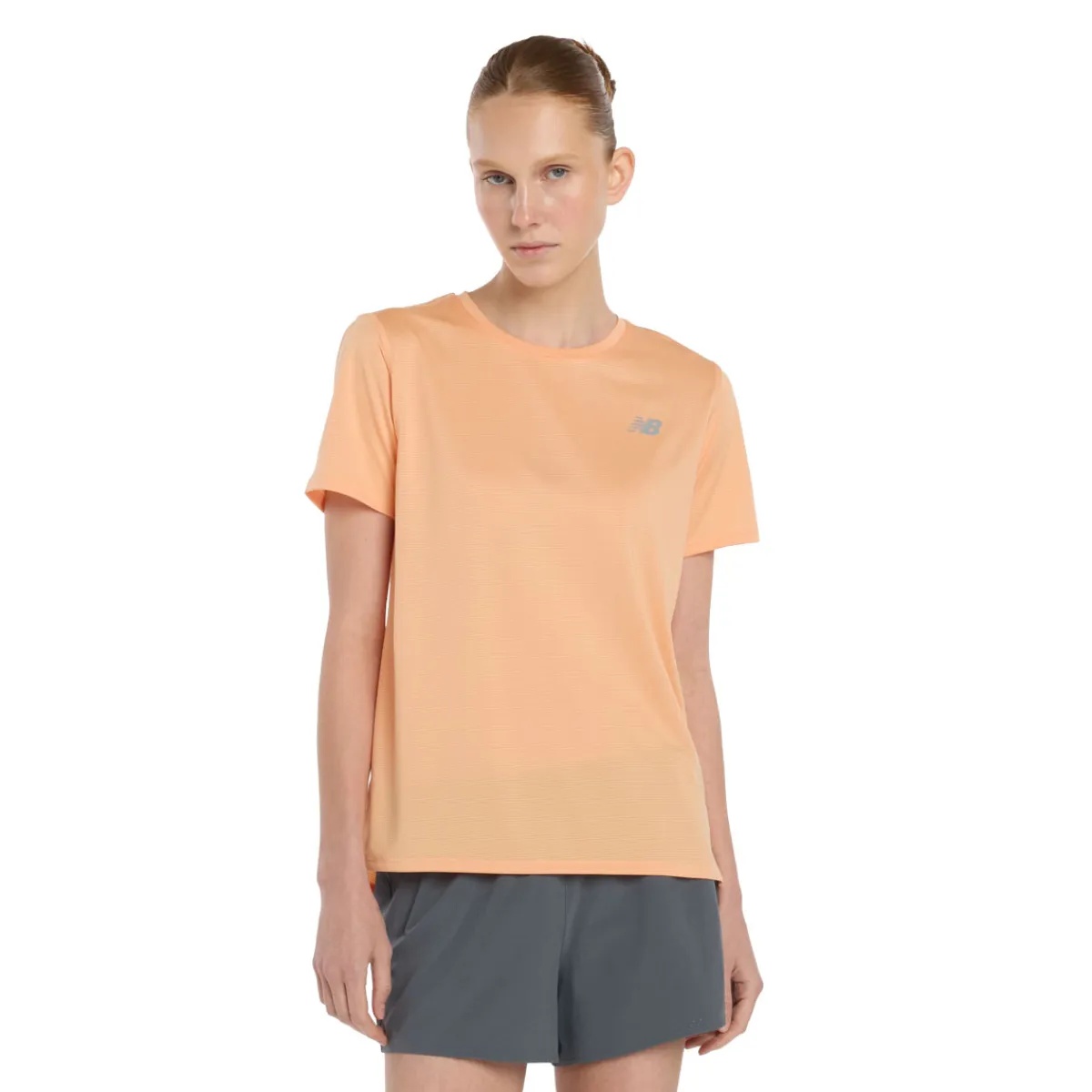 New Balance Træningstøj|Løbetøj-Sport Essentials T-Shirt Dame Dried Orange