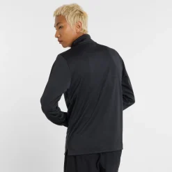 New Balance Træningstøj|Træningstøj-Sport Knit 1/4 Zip Løbetrøje Herre  Black