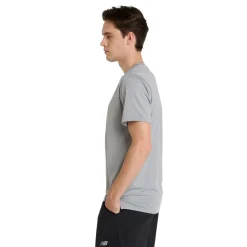 New Balance Træningstøj|Løbetøj-Sport Short Sleeve T-Shirt Herre  Slate Grey