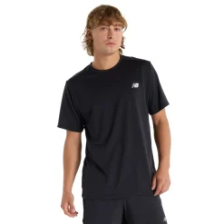 New Balance Træningstøj|Løbetøj-Sport Short Sleeve T-Shirt Herre  Black