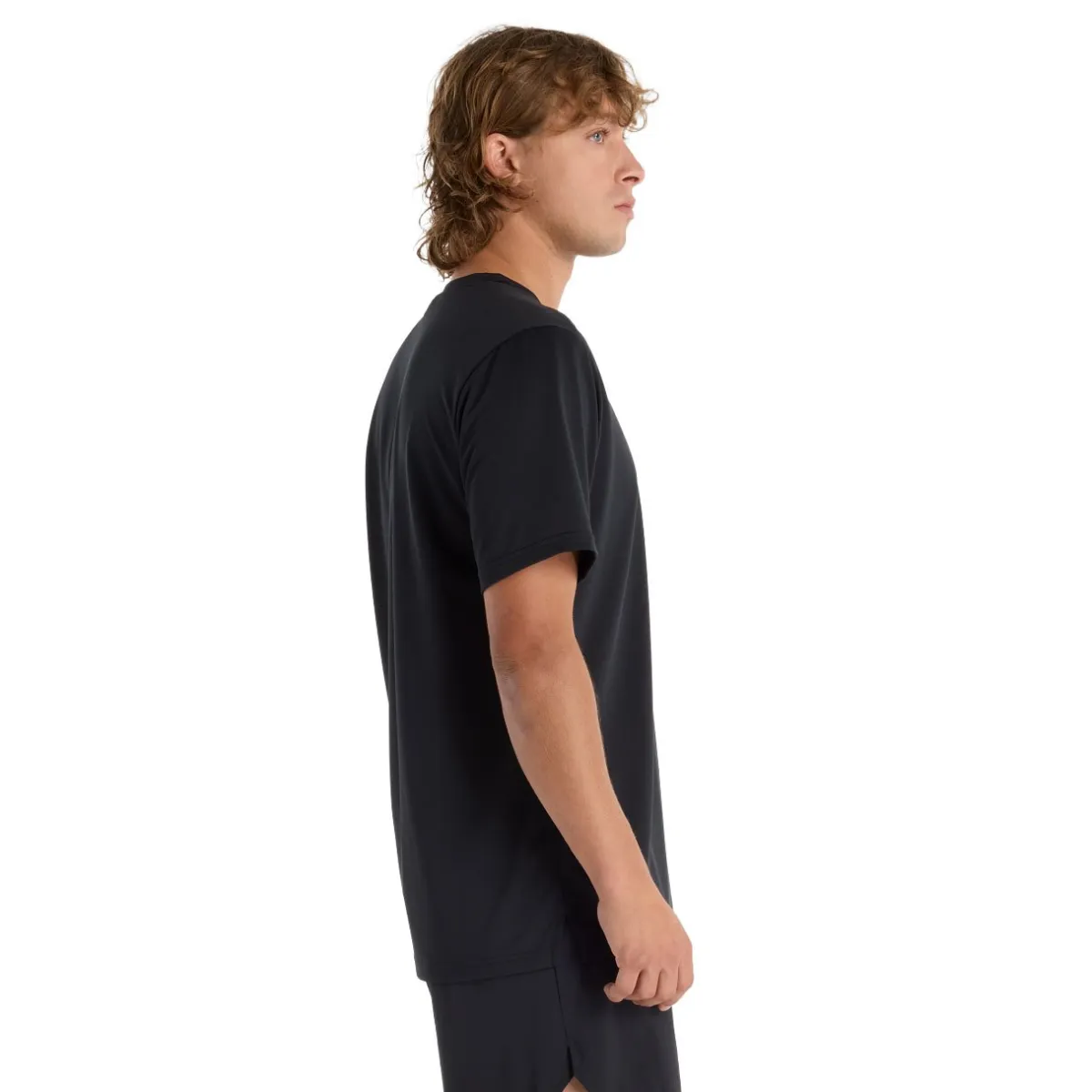 New Balance Træningstøj|Løbetøj-Sport Short Sleeve T-Shirt Herre Black