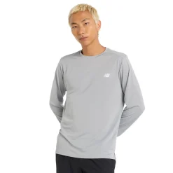 New Balance Løbetøj|Løbetøj-Sport Trænings- og Løbetrøje Herre Slate Grey