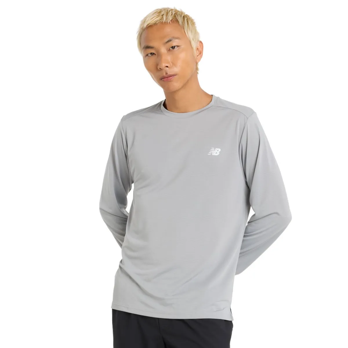 New Balance Løbetøj|Løbetøj-Sport Trænings- og Løbetrøje Herre Slate Grey