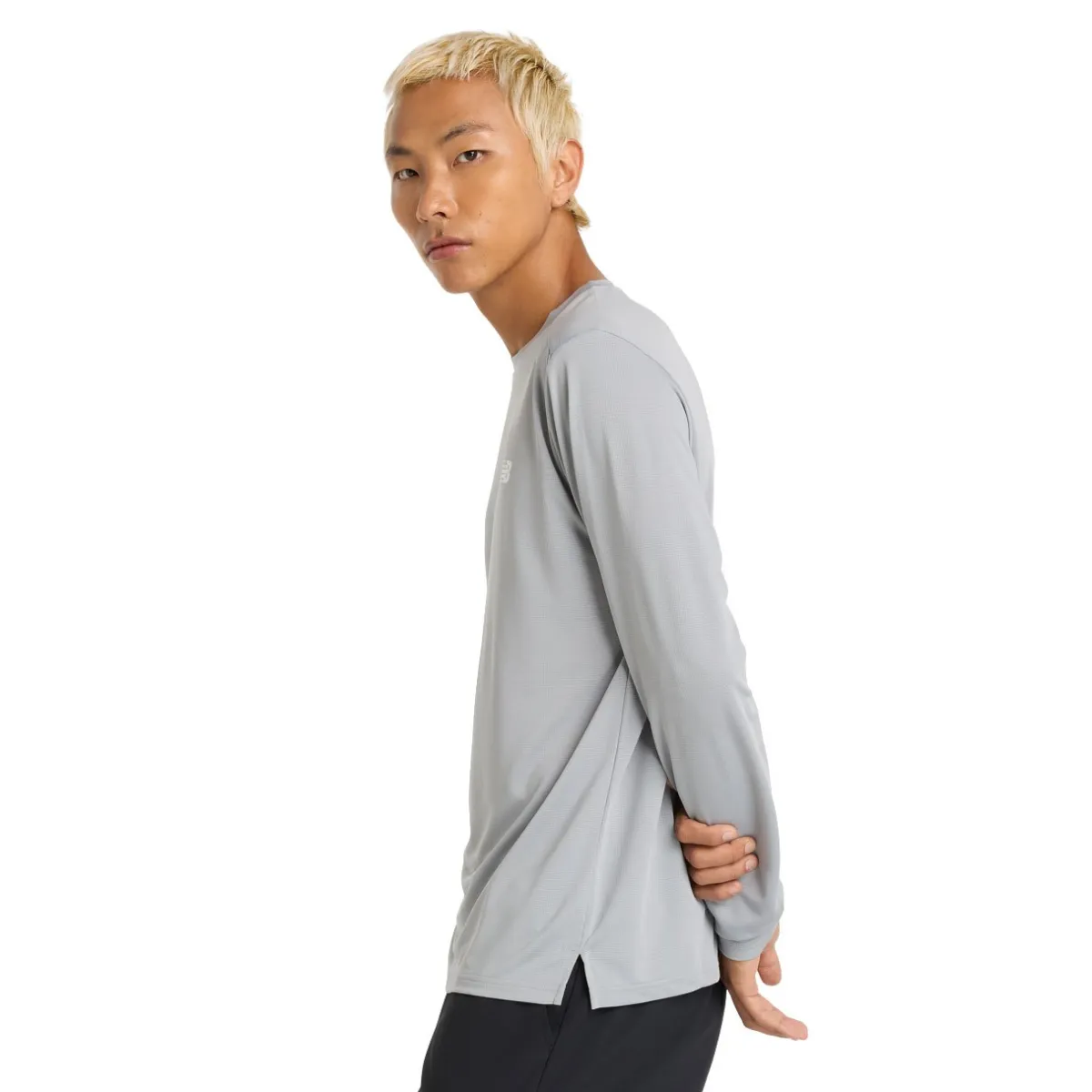 New Balance Løbetøj|Løbetøj-Sport Trænings- og Løbetrøje Herre Slate Grey