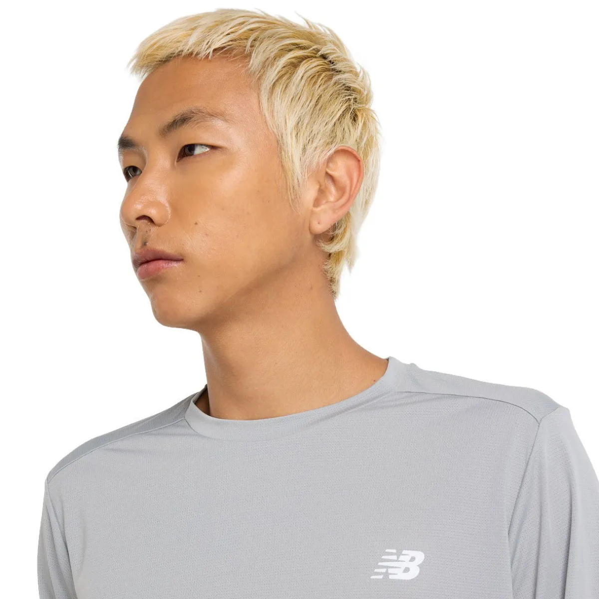 New Balance Løbetøj|Løbetøj-Sport Trænings- og Løbetrøje Herre Slate Grey
