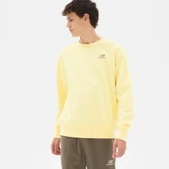 New Balance Træningstøj|Træningstøj-Uni-ssentials Terry Crewneck Sweatshirt