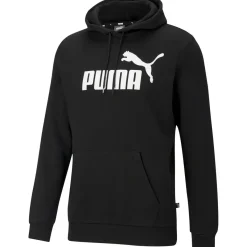 Puma Træningstøj|Træningstøj-Essential Big Logo Hættetrøje Herre  Puma Black