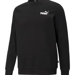 Puma Træningstøj|Træningstøj-Essential Small Logo Crew Sweatshirt Herre  Puma Black