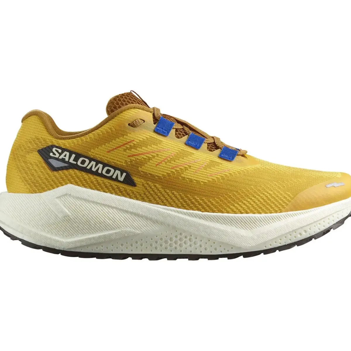 Salomon Løbesko|Sneakers-Aero Blaze 3 GRVL Løbesko Herre Spicy Mustard / Vanilla Ice / Nautical Blue