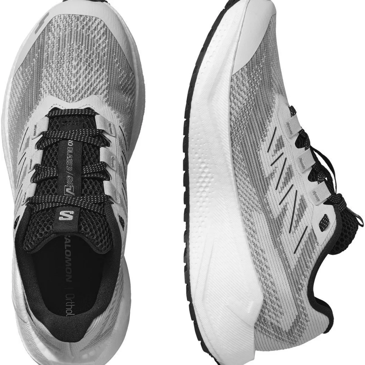 Salomon Løbesko|Løbesko-Aero Blaze 3 GRVL Løbesko Dame Lunar Rock / White / Black