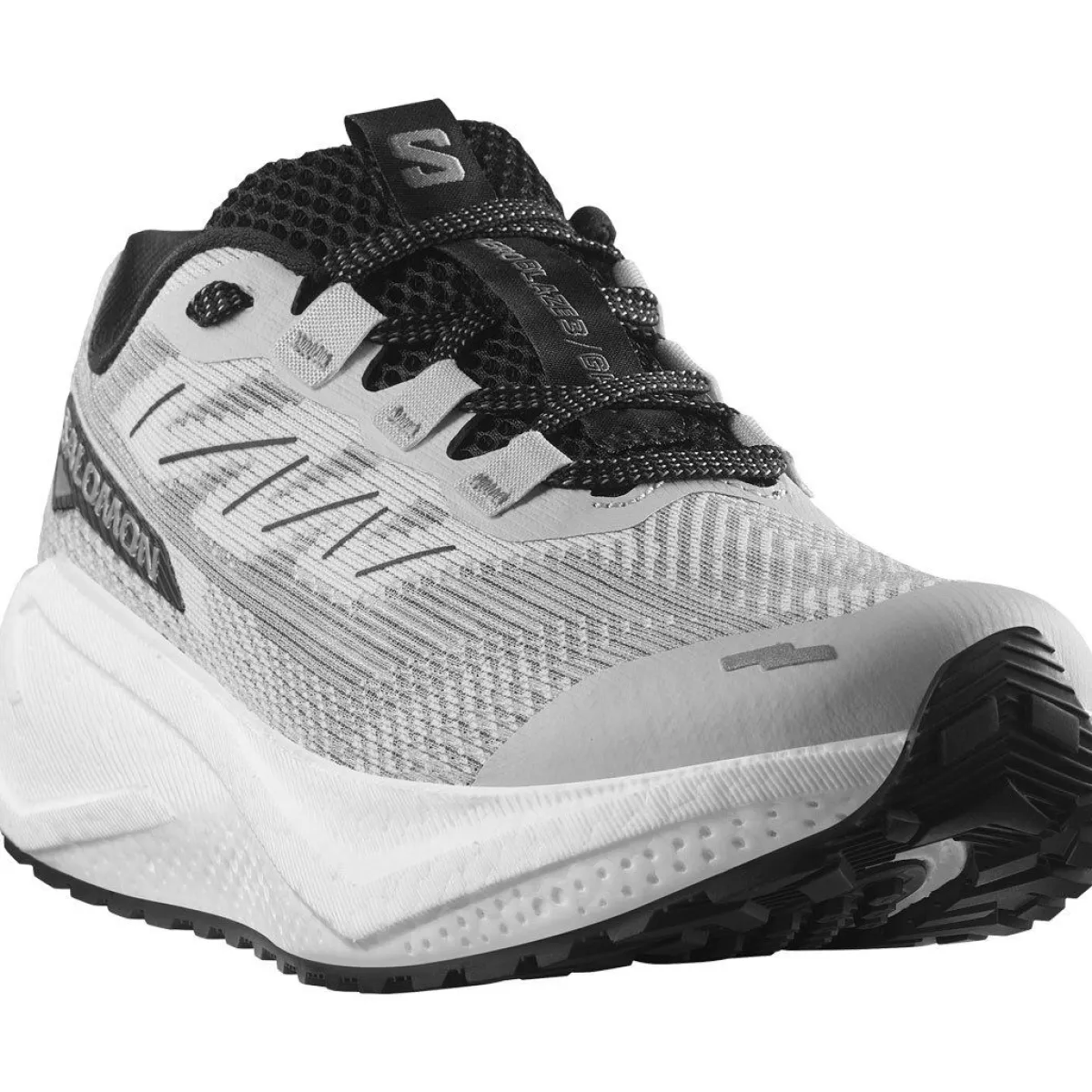 Salomon Løbesko|Løbesko-Aero Blaze 3 GRVL Løbesko Dame Lunar Rock / White / Black