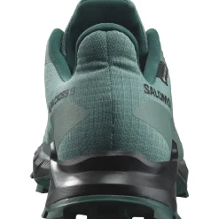 Salomon Løbesko|Vandresko-Alphacross 5 Gore-Tex Herresko North Atlantic / Black / Sea Moss