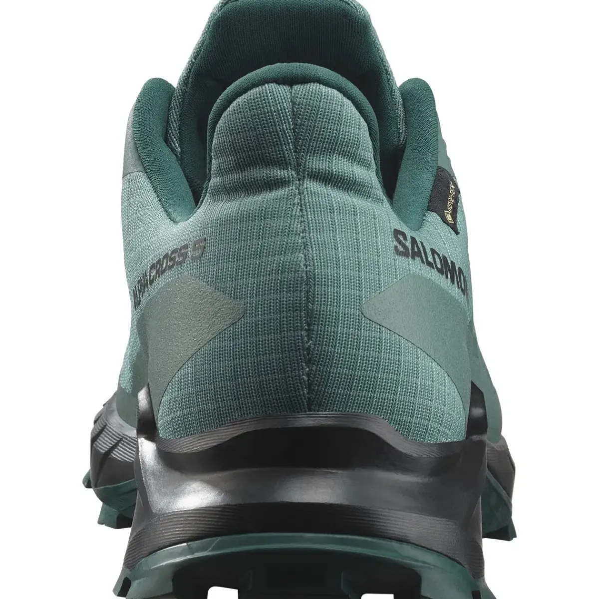 Salomon Løbesko|Vandresko-Alphacross 5 Gore-Tex Herresko North Atlantic / Black / Sea Moss