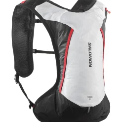 Salomon Rygsække|Løbeudstyr-Cross 4 Løberygsæk White / Black