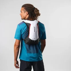 Salomon Rygsække|Løbeudstyr-Cross 4 Løberygsæk  White / Black