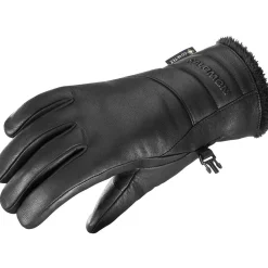 Salomon Skitøj|Vintertøj-Native Gore-Tex Skihandsker Dame  Deep Black