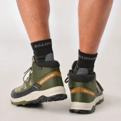 Salomon Vinterfodtøj|Vandrestøvler-Outrise Mid Gore-Tex Vandrestøvle Herre