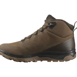 Salomon Vinterfodtøj|Fodtøj-Outsnap CSWP Vinterstøvle Herre  Dark Earth / Delicioso / Gum 8