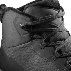 Salomon Vinterfodtøj|Vandrestøvler-Outsnap CSWP Vinterstøvle Herre Black / Ebony / Gum1a