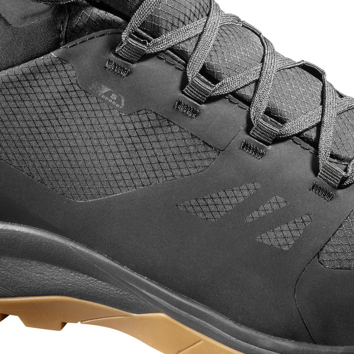 Salomon Vinterfodtøj|Vandrestøvler-Outsnap CSWP Vinterstøvle Herre Black / Ebony / Gum1a
