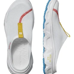 Salomon Fritidssko-Reelax Slide 6.0 Dame  White / Transcend Blue / Lemon