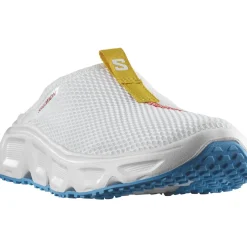 Salomon Fritidssko-Reelax Slide 6.0 Dame  White / Transcend Blue / Lemon