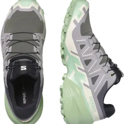 Salomon Løbesko|Fritidssko-Speedcross 6 Damesko Castlerock / Vanilla Ice / Smoke Green