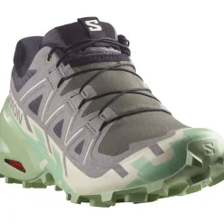 Salomon Løbesko|Fritidssko-Speedcross 6 Damesko Castlerock / Vanilla Ice / Smoke Green