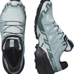 Salomon Fodtøj|Løbesko-Speedcross 6 Gore-Tex Damesko  Ballad Blue / Black / Tourmaline