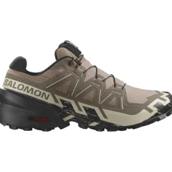 Salomon Løbesko|Fodtøj-Speedcross 6 Herresko Cognax Neutral / Black / Almond Milk