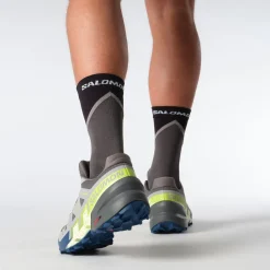 Salomon Fodtøj|Løbesko-Speedcross 6 Herresko  Castlerock / Lime Cream / Poseidon