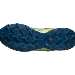 Salomon Fodtøj|Løbesko-Speedcross 6 Herresko  Castlerock / Lime Cream / Poseidon