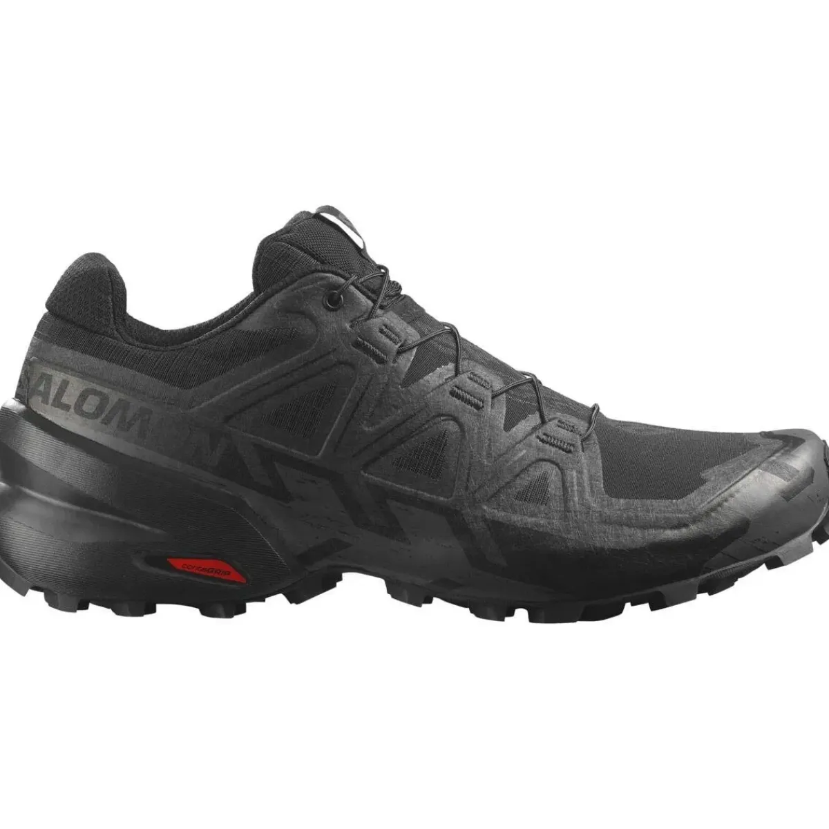 Salomon Fodtøj|Løbesko-Speedcross 6 Herresko Black / Black / Phantom