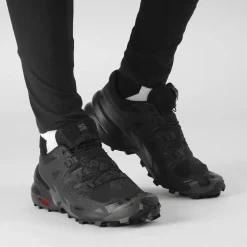 Salomon Fodtøj|Løbesko-Speedcross 6 Herresko Black / Black / Phantom