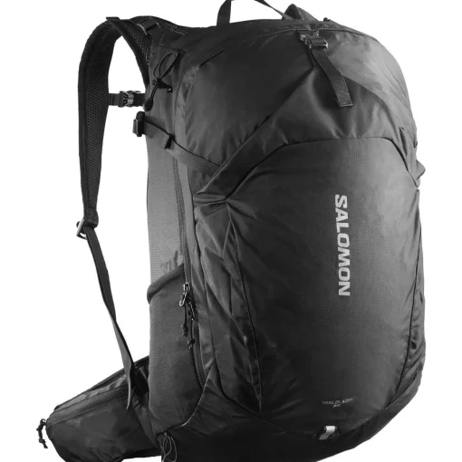 Salomon Rygsække|Udstyr-Trailblazer 30 Hiking Rygsæk, sort Black / Alloy