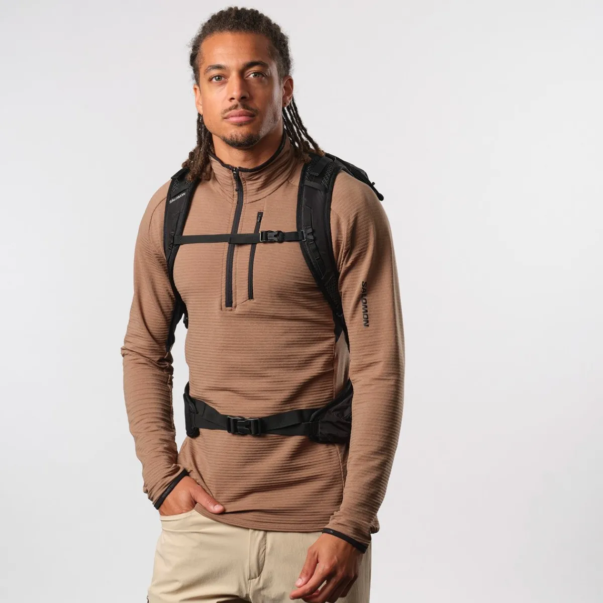 Salomon Rygsække|Udstyr-Trailblazer 30 Hiking Rygsæk, sort Black / Alloy