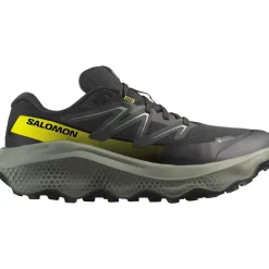 Salomon Fodtøj|Løbesko-Ultra Flow 2 Gore-Tex Løbesko Herre Black / Transparent Yellow / Rose Violet