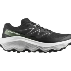 Salomon Fodtøj|Løbesko-Ultra Flow 2 Løbesko Dame Black / White / Agave Green