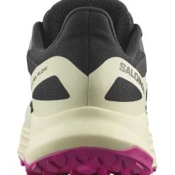 Salomon Løbesko|Fritidssko-Ultra Flow Løbesko Dame Black / Transparent Yellow / Rose Violet