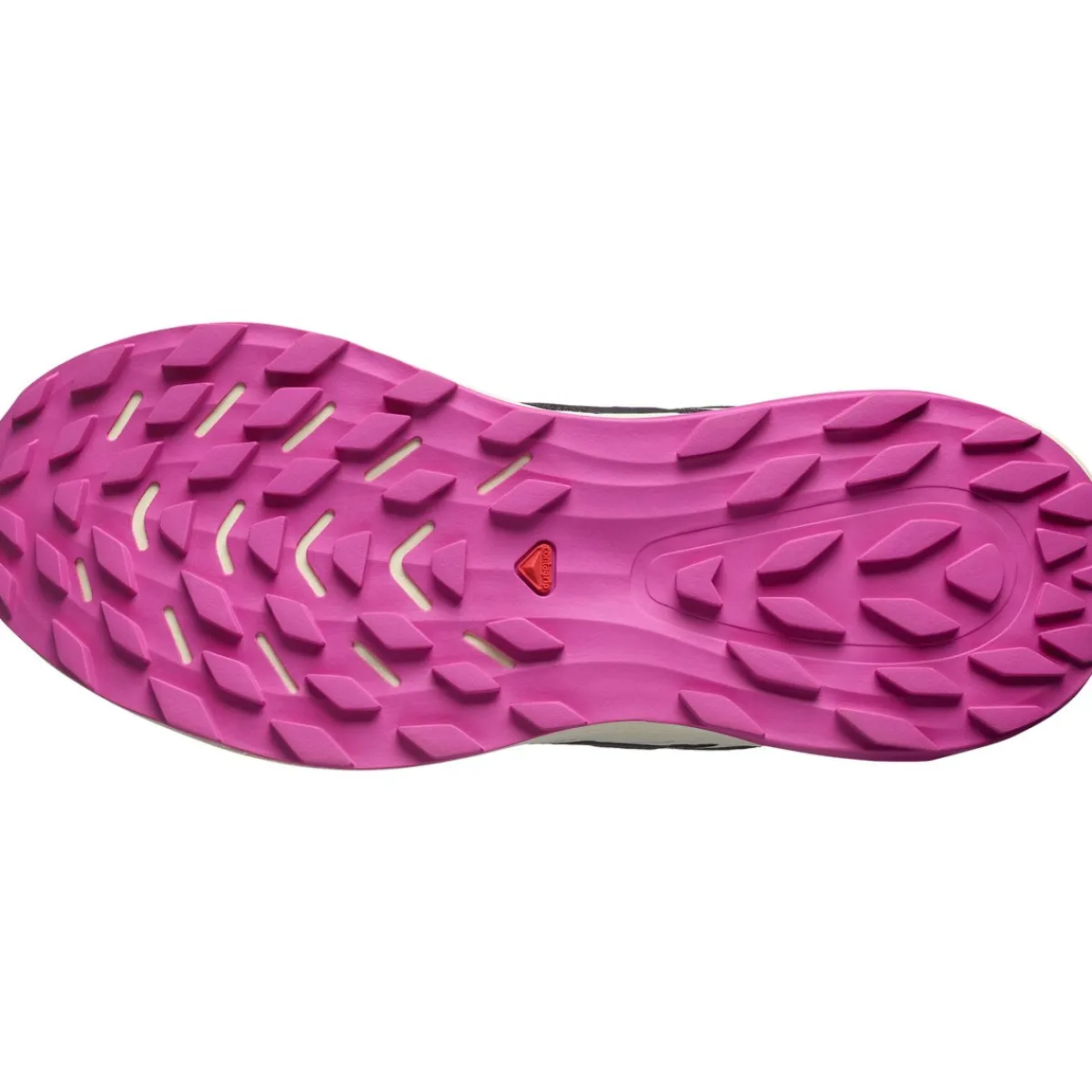 Salomon Løbesko|Fritidssko-Ultra Flow Løbesko Dame Black / Transparent Yellow / Rose Violet