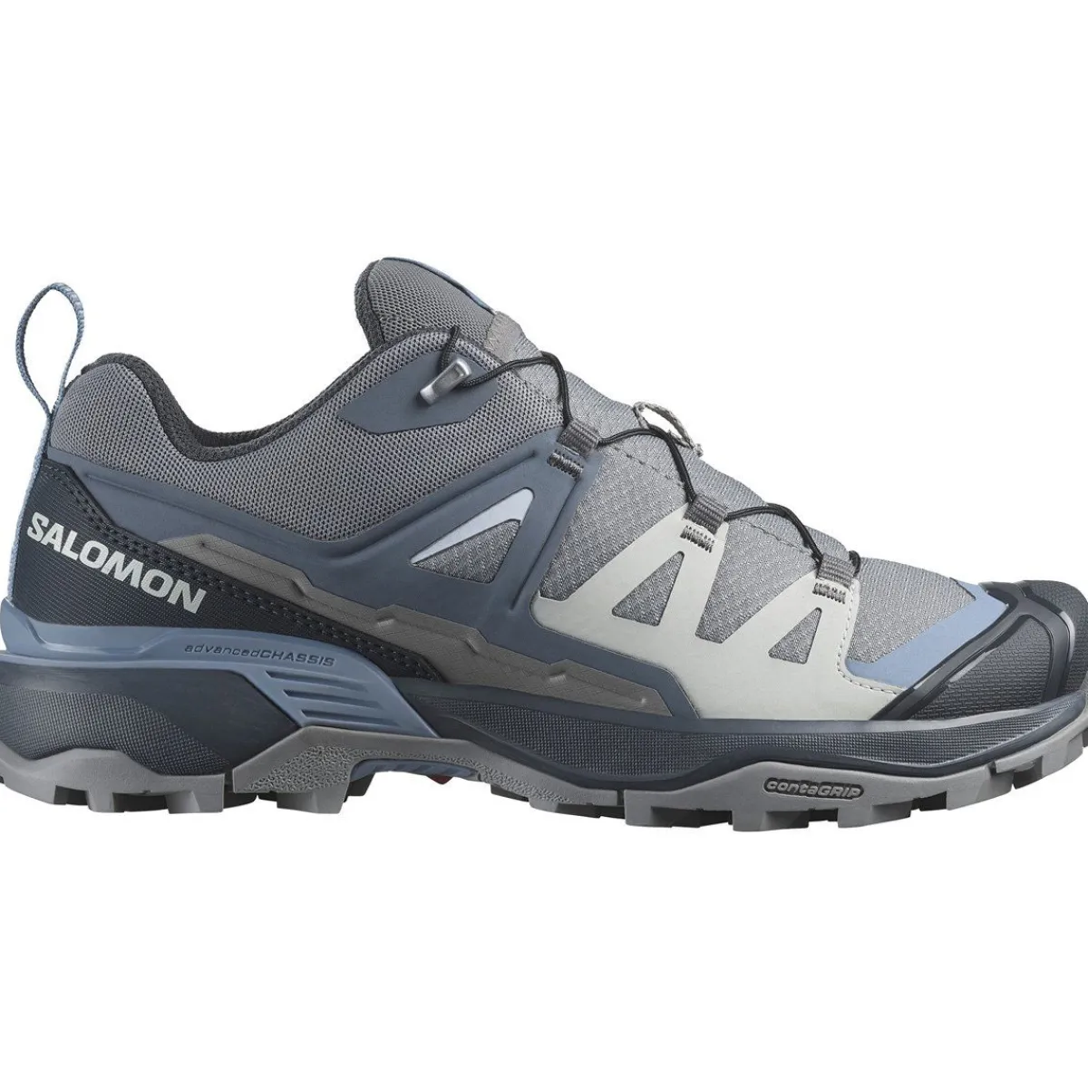 Salomon Vandresko|Fritidssko-X Ultra 360 Damesko Sharkskin / Grisaille / Stonewash
