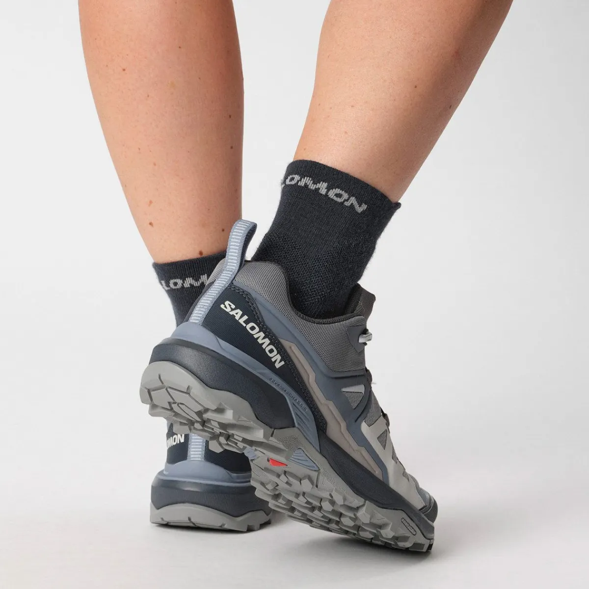 Salomon Vandresko|Fritidssko-X Ultra 360 Damesko Sharkskin / Grisaille / Stonewash