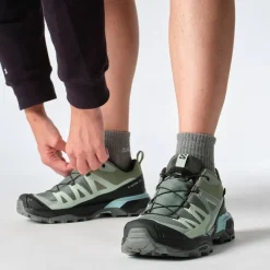 Salomon Vinterfodtøj|Fodtøj-X Ultra 360 Gore-Tex Damesko  Sedona Sage / Black / Sea Foam