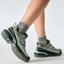 Salomon Vinterfodtøj|Fodtøj-X Ultra 360 Gore-Tex Damesko  Sedona Sage / Black / Sea Foam
