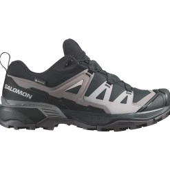 Salomon Fodtøj|Vandresko-X Ultra 360 Gore-Tex Damesko Black / Plum Kitten / Shale